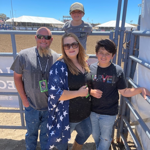 American Flag Kimono - Picture 3 of 3